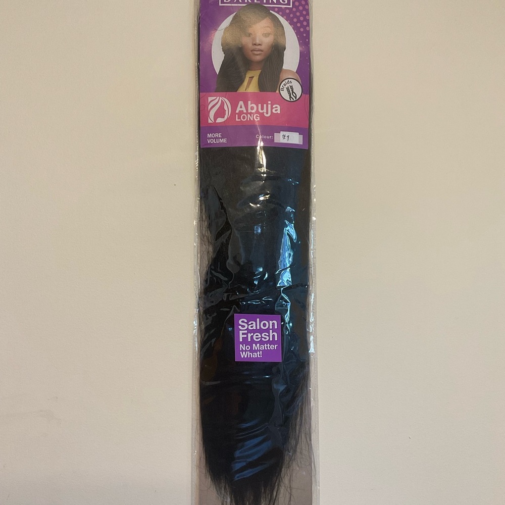 Hairbraids Darling Abuja. Black extension hair
